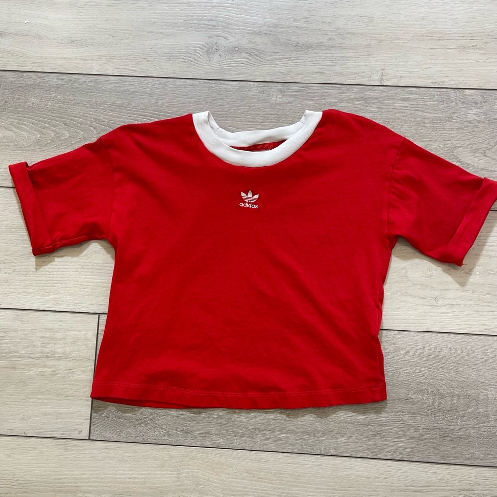 Adidas Crop Top Size Small